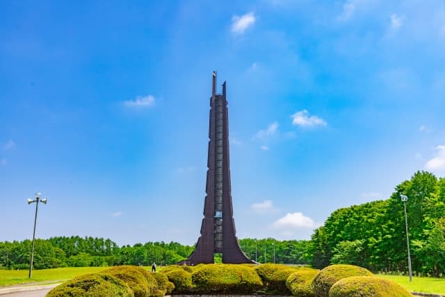 野幌森林公園百年記念塔